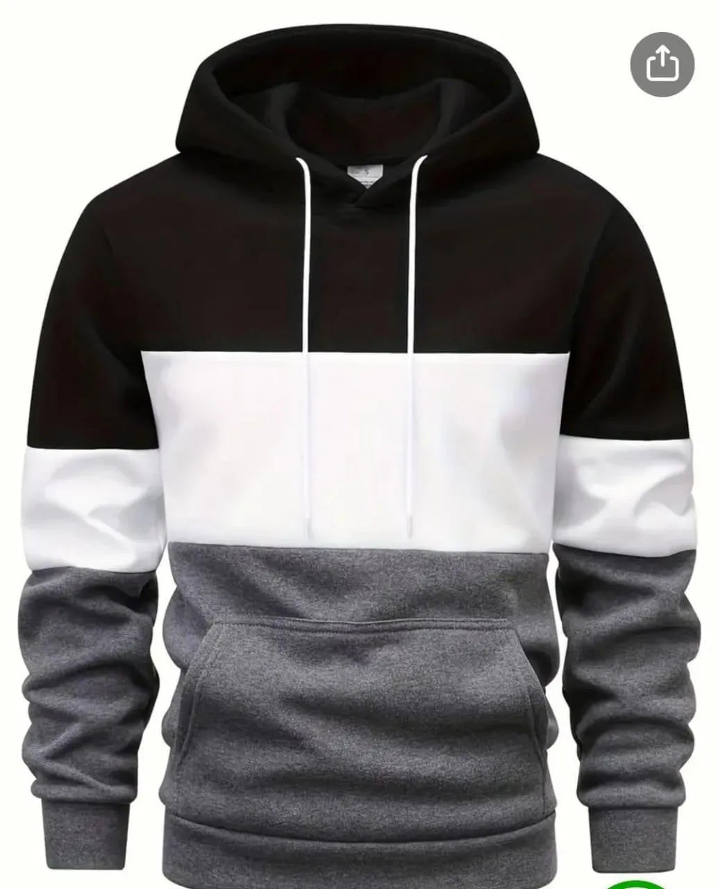 Fleece Plain Hoodie
